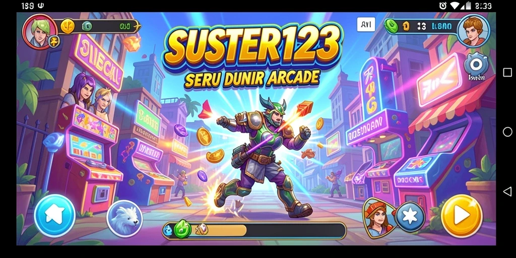 Tangkapan layar gameplay SUSTER123 dengan aksi seru dan grafis menawan.