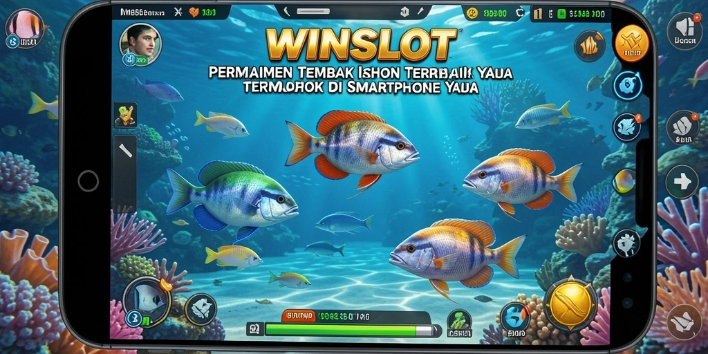 Gameplay seru WINSLOT dengan aksi tembak ikan menegangkan.